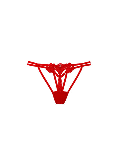 Nova Open Thong Red
