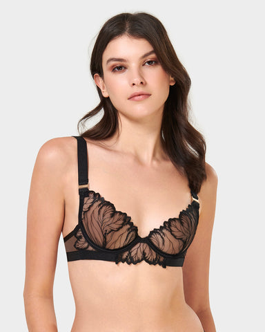 Rae Wired Bra Black