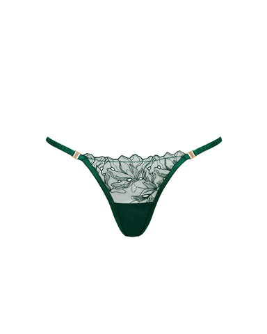 Astra Thong Aventurine Green