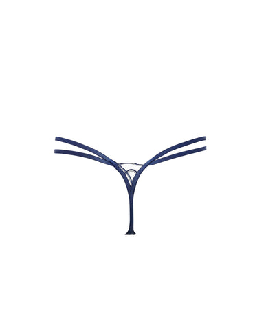 Beatrix Thong Twilight Blue/Sheer
