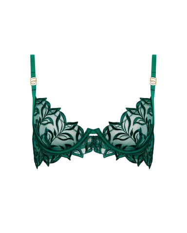 Isadora Bra Aventurine Green