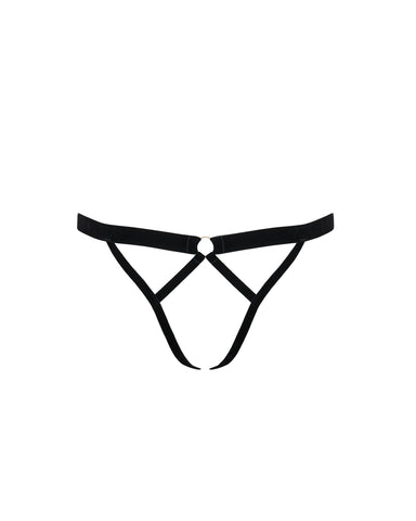 Simone Ouvert Brief Black/Gold