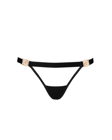 Thalia Open Brief Black