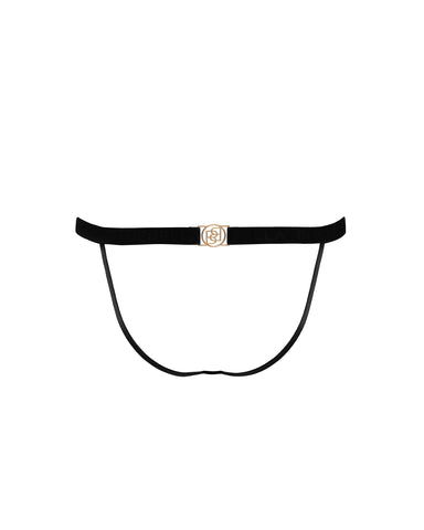 Thalia Open Brief Black