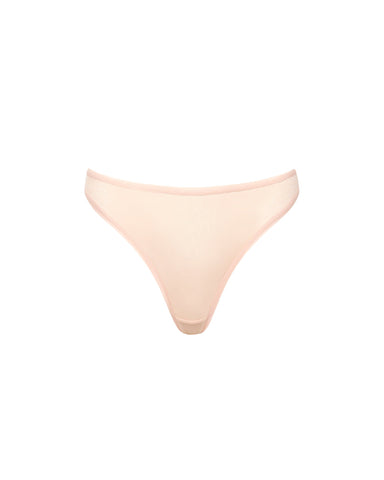 Thena High-Waist Thong Frosted Caramel