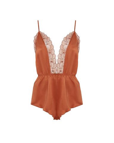 Vermont Luxury Satin Teddy Baked Clay