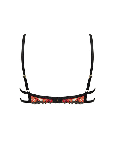 Calista Wired Bra Black/Red
