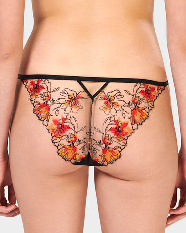 Calista Brief Black/Red