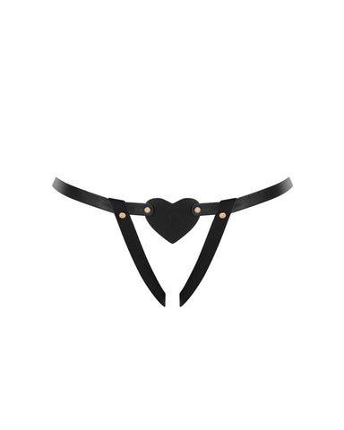 Salome Open Heart Brief Black