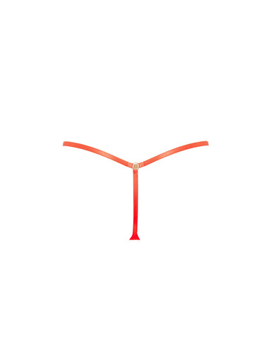 Tali Mesh Thong Coral