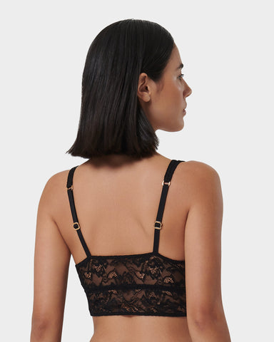 Fallon Soft Bra Black