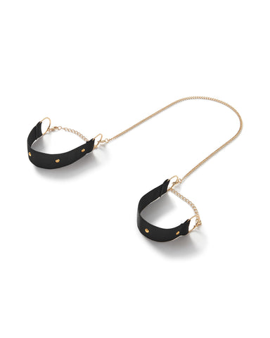 Sana Cuffs Black