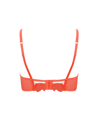 Serenity Longline Bra Coral