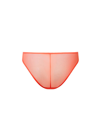 Naomi Mesh Brief Coral