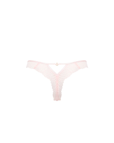 Peyton Lace Thong Pink