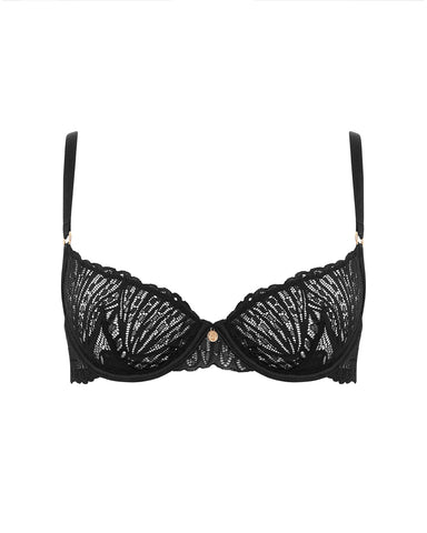 Peyton Lace Bra Black
