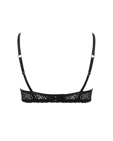 Peyton Lace Bra Black