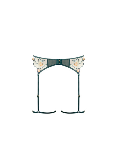 Gianna Thigh Harness Green/Orange