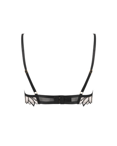 Pavlina Moulded Push Up Bra Black