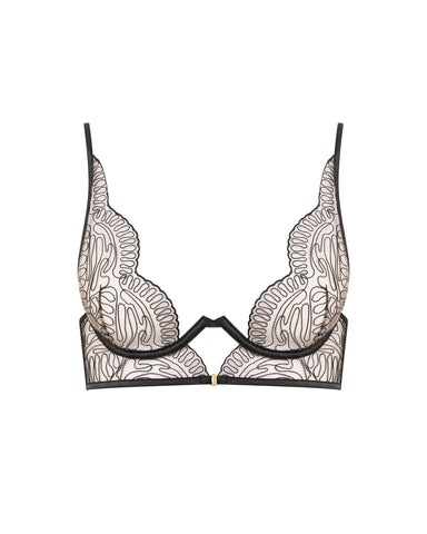 Leliana High Apex Longline Bra Black