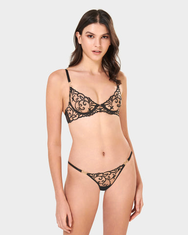 Harriet Eco Black/Sheer