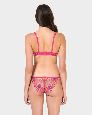 Lilly Fuchsia Pink/Bright Violet/Sheer