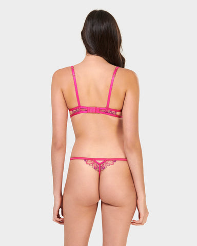 Lilly Fuchsia Pink/Bright Violet/Sheer